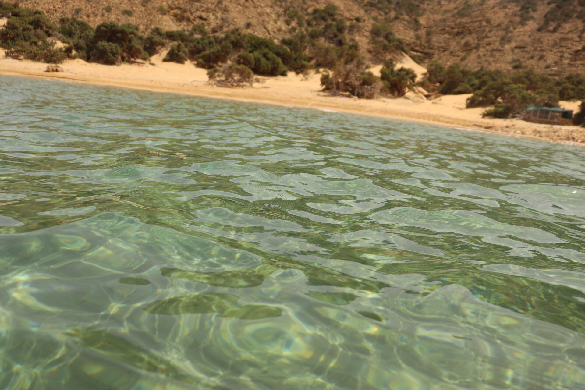 Agios Ioannis Beach, Gavdos on Gavdos, Greece