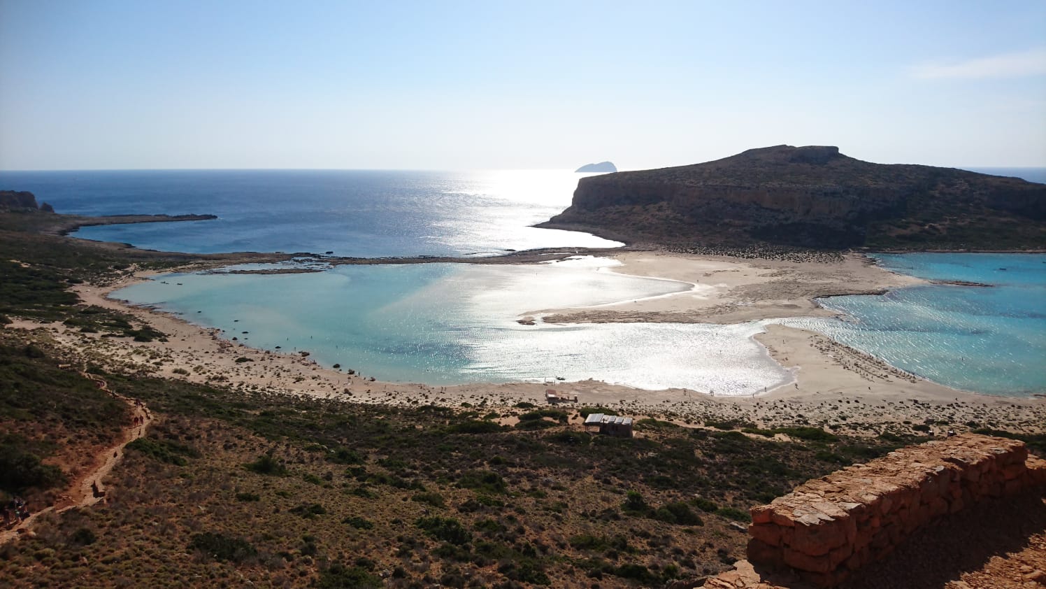 Balos Lagoon in Chania, Crete