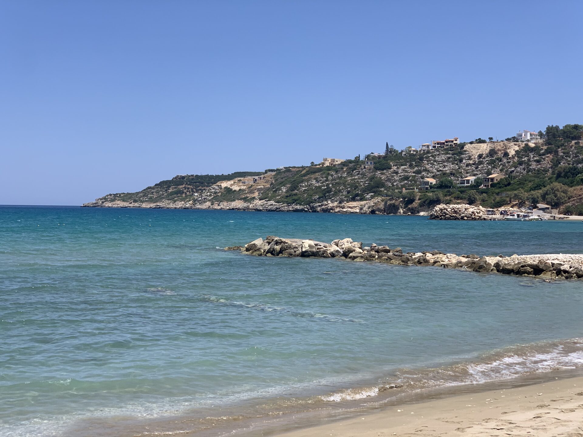 Almyrida Beach in Chania, Crete
