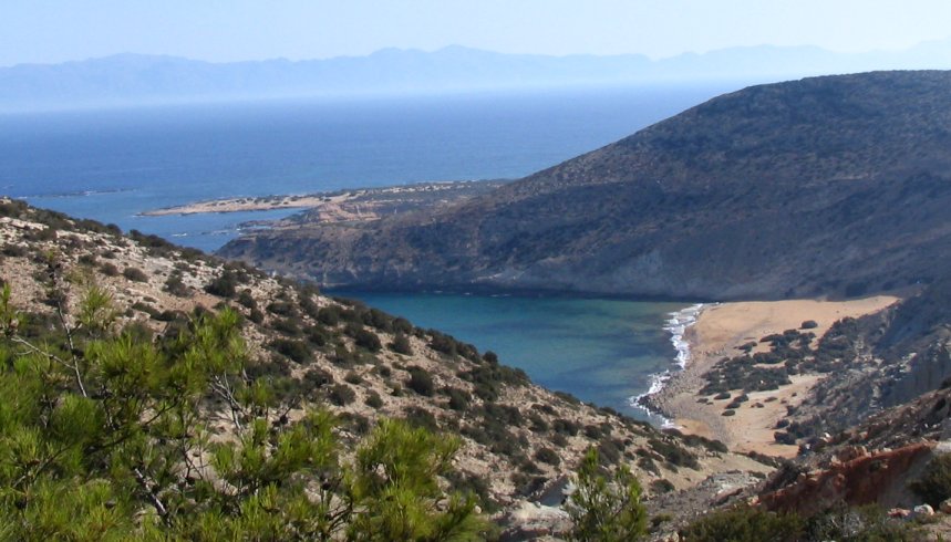 Potamos Beach, Gavdos on Gavdos, Greece
