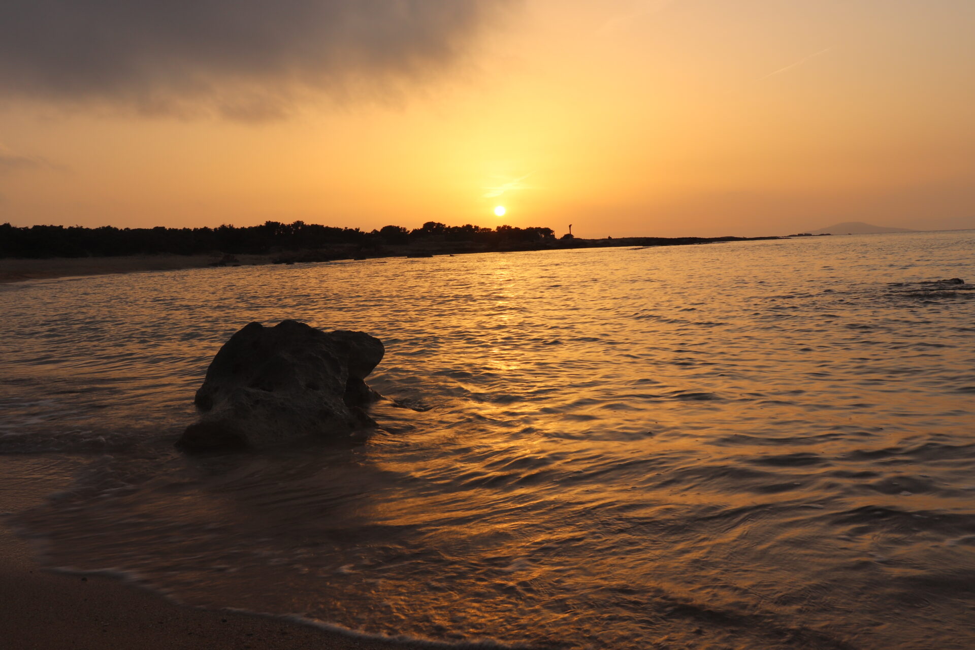 Lavrakas Beach on Gavdos, Greece